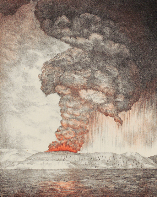 Krakatoa 1883 eruption