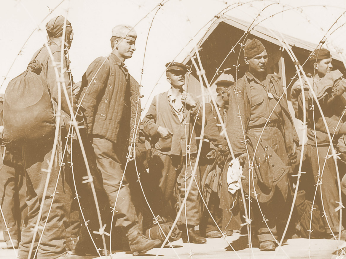 Escaped Soviet POWs in Switzerland, 1945
