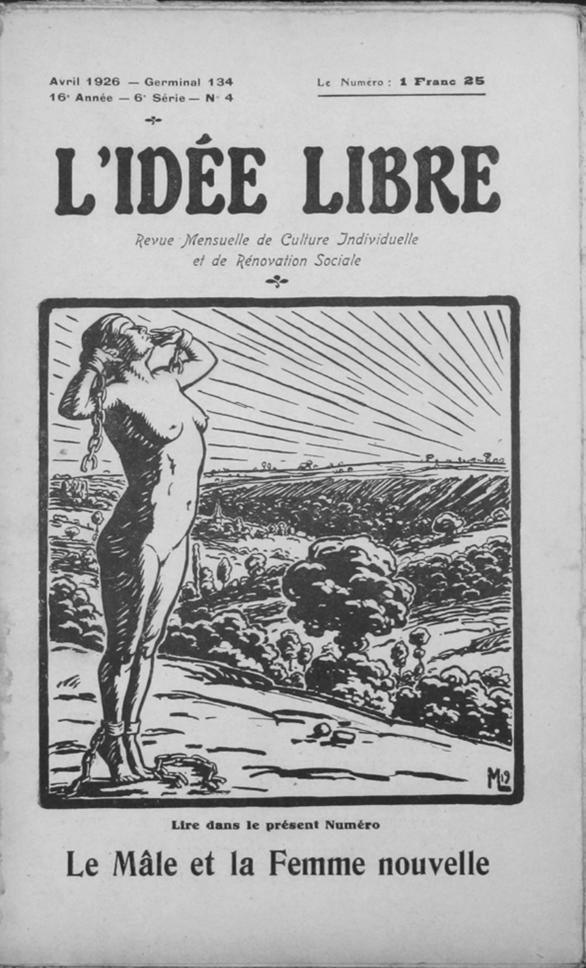 L’Idée libre, Avril 1926