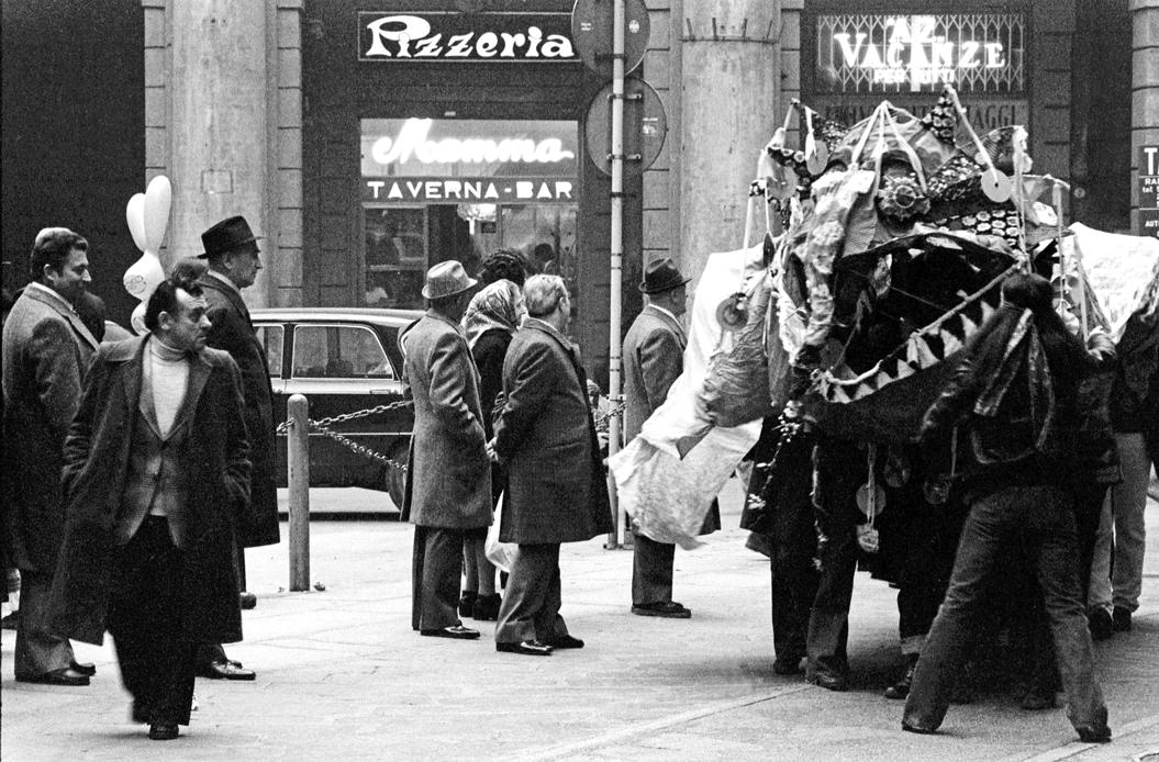 Bologna in den 1977-Jahren