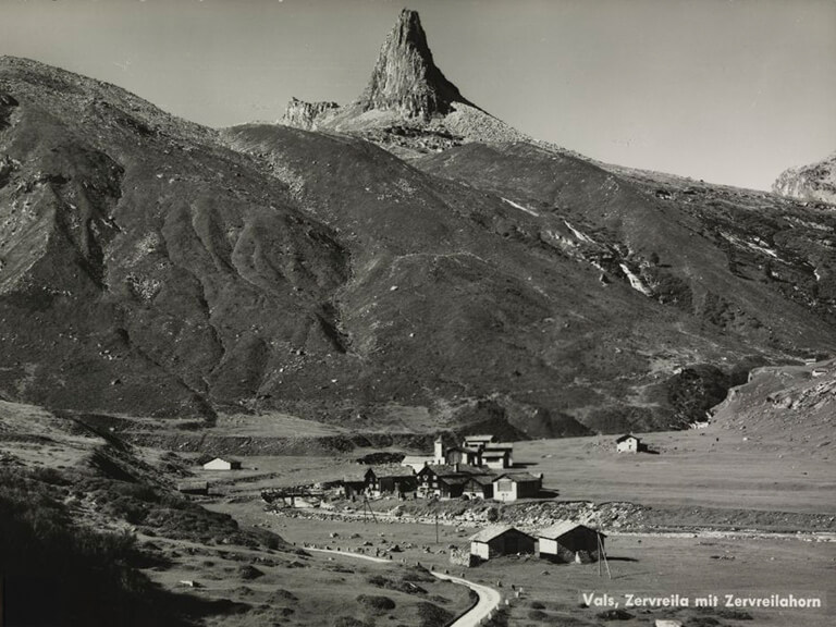 Zervreila-Stausees 1957