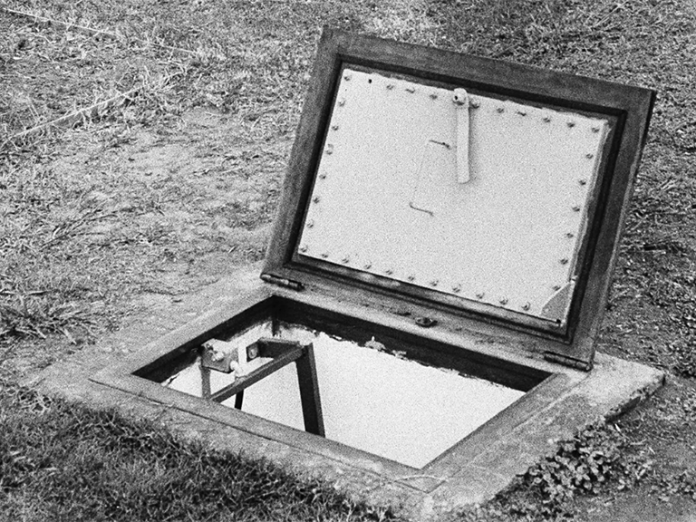 Bunker im GArten