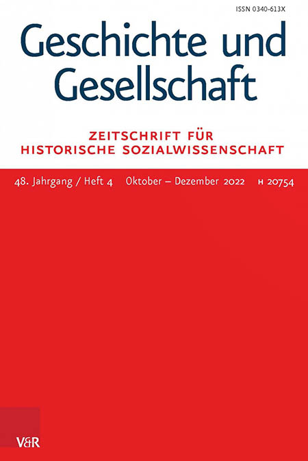 Geschichte und Gesellschaft Vol. 48