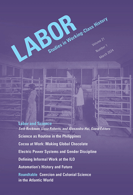 Labor. Studies in Working-Class History