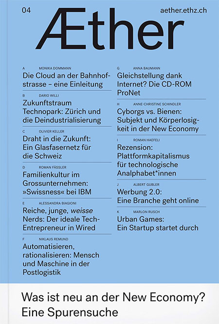 Titelblatt Aether 04/2021
