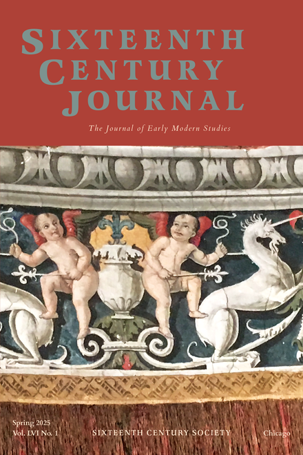 Cover «Sixteenth Century Journal»