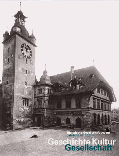 Titelblatt des Jahrbuchs der Historischen Gesellschaft Luzern