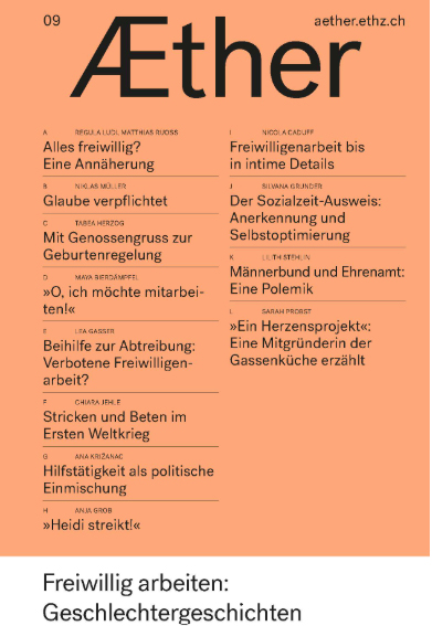 Alles freiwillig? Eine Annäherung