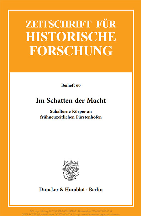 Zeitschrift für Historische Forschung