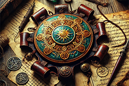 KI generiertes Bild eines Amuletts