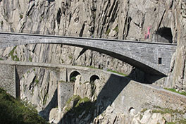 Teufelsbrücke(n) in der Schöllenenschlucht