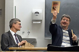 Österreichischer Botschafter Josef Wuketich & Daniel Marc Segesser