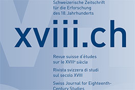 xviii.ch Band 15, 2024, Vol. 15/2024