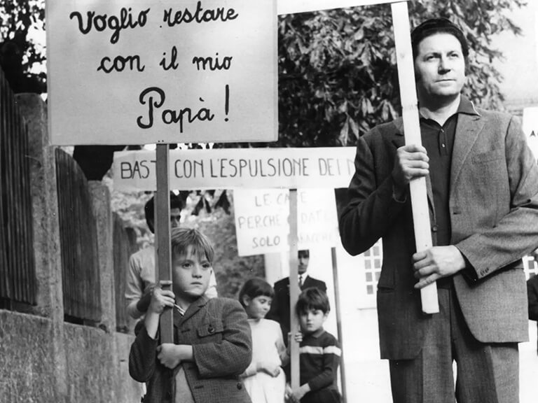 Demonstration für die Abschaffung des Saisonnierstatuts