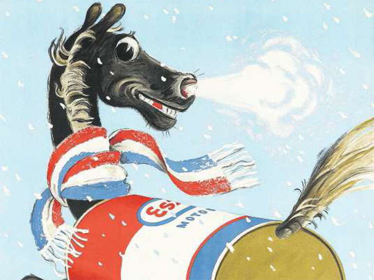 Esso Werbung 1945